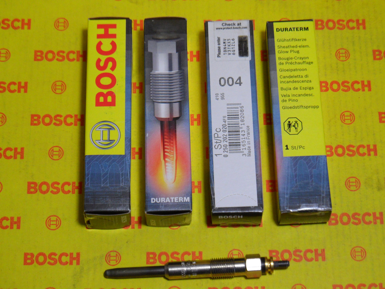 Свічка накала Bosch 0250202020, 0 250 202 020,