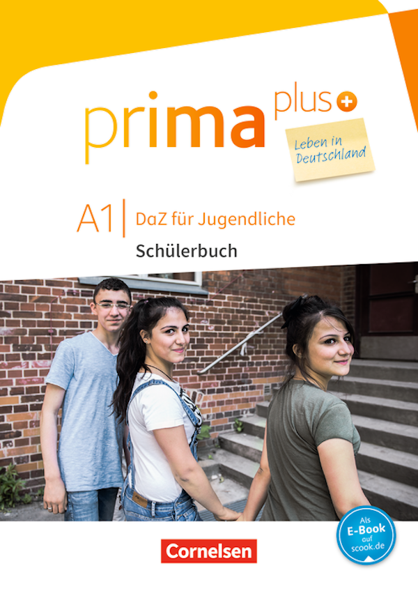 Prima plus A1 Leben in Deutschland Schülerbuch mit MP3 Download (підручник)