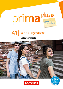 Prima plus A1 Leben in Deutschland Schülerbuch mit MP3 Download (підручник)