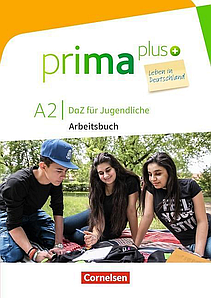 Prima plus A2 Leben in Deutschland Schülerbuch mit MP3 Download (підручник)