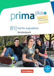 Prima plus B1 Leben in Deutschland Schülerbuch mit MP3 Download (підручник)