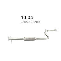 Резонатор Hyundai Accent 1.3 POLMOSTROW