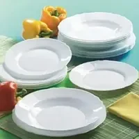 Сервіз столовий білий Luminarc Louis XV White 18 пр. V2940, фото 1