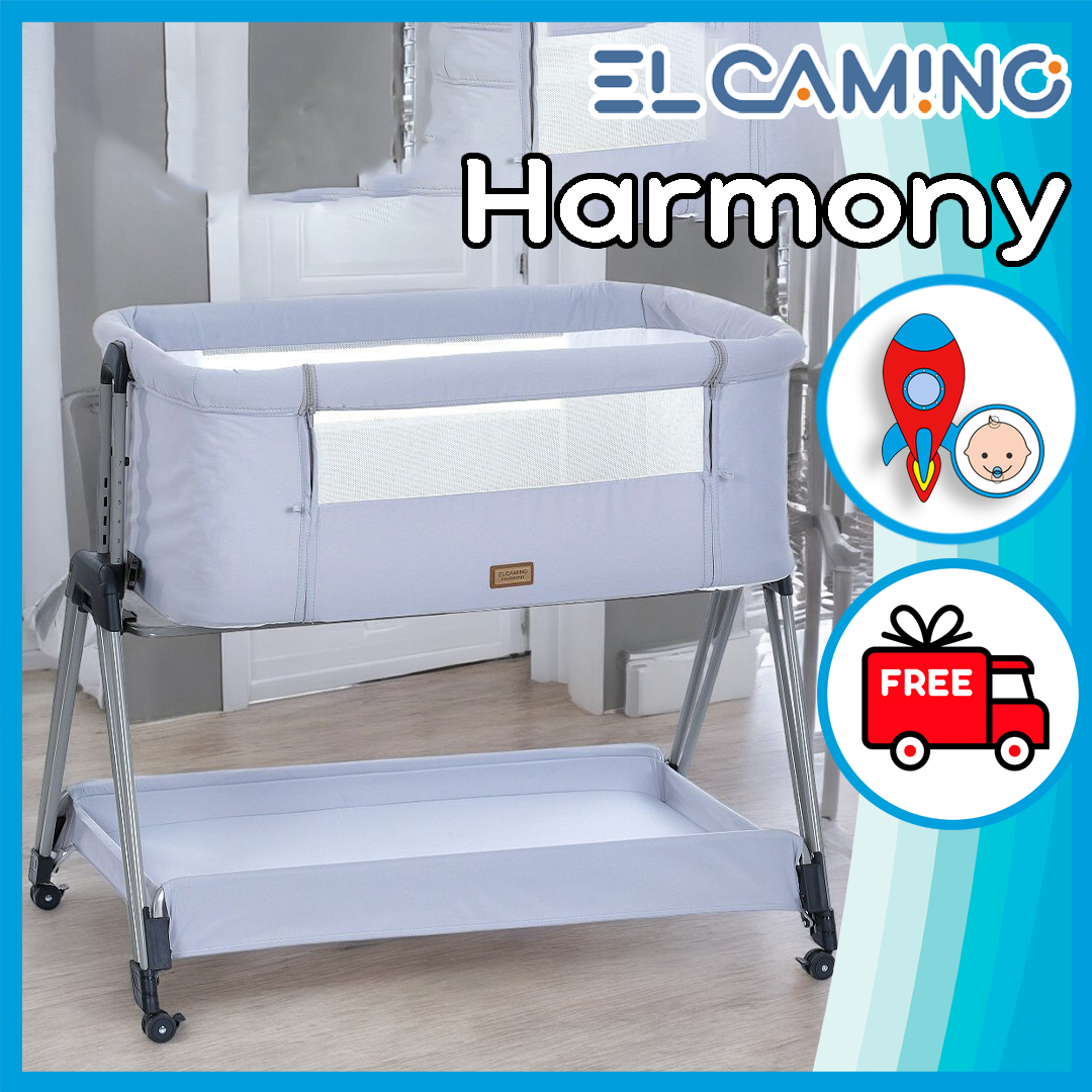 Дитяче приставне ліжечко El Camino Harmony ME 1179