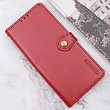 Шкіряний чохол книжка GETMAN Gallant (PU) для Infinix Smart 9 4G / Hot 50i Червоний, фото 4
