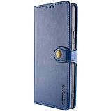 Шкіряний чохол книжка GETMAN Gallant (PU) для Infinix Smart 9 4G / Hot 50i Синій, фото 2