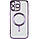 Силіконовий чохол для iPhone 14 Pro - Fibra Chrome with Magnetic, Purple, фото 3