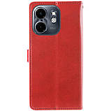 Шкіряний чохол книжка GETMAN Gallant (PU) для Infinix Smart 9 4G / Hot 50i Червоний, фото 5