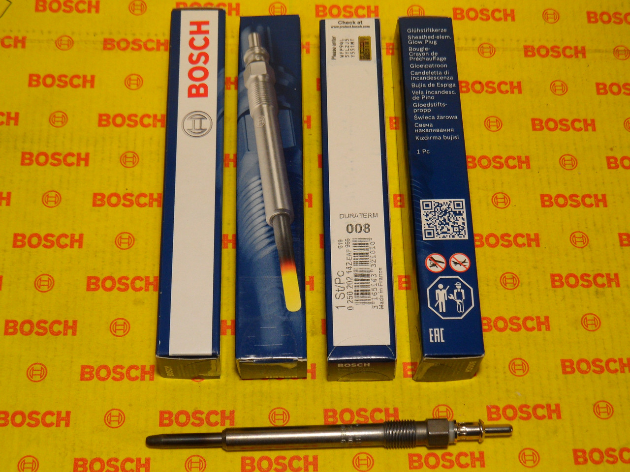 Свеча накала BOSCH 0250202142,0 250 202 142,