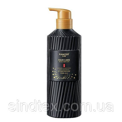 Шампунь для волосся з екстрактом чорної ікри Ramzer Hair Care, 500 мл, фото 1