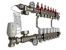 Колектор для теплої підлоги POLMARK 2 контури без насоса, фото 4