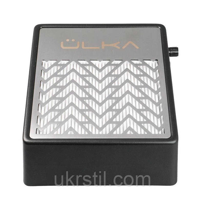 Витяжка манікюрна настільна Ulka Handy з HEPA фільтром та функцією роботи від повербанку, чорна, фото 1