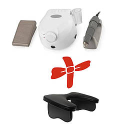 Фрезер для манікюру і педикюру KRYPTON XPS - 400 WHITE/GRAY, 65 Вт, 40000 об/хв