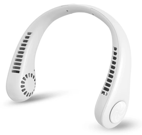 Акумуляторний портативний вентилятор Neck Cooler на шию 4000 mAh