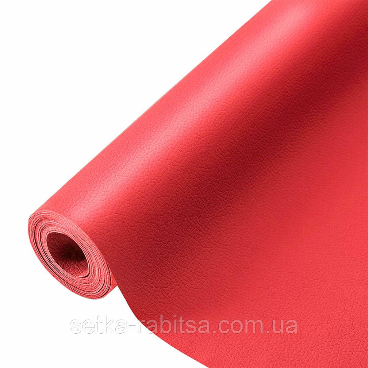 Самоклеюча екошкіра у рулоні 1.37х3м х 0.5мм Червоний SW-00002185, фото 1