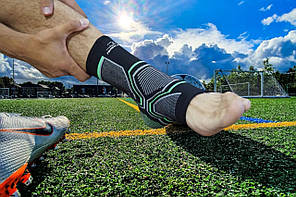 Бандаж гомілковостопного суглоба розмір L/XL пара еластичний універсальний фіксатор гомілкостопу для футболу