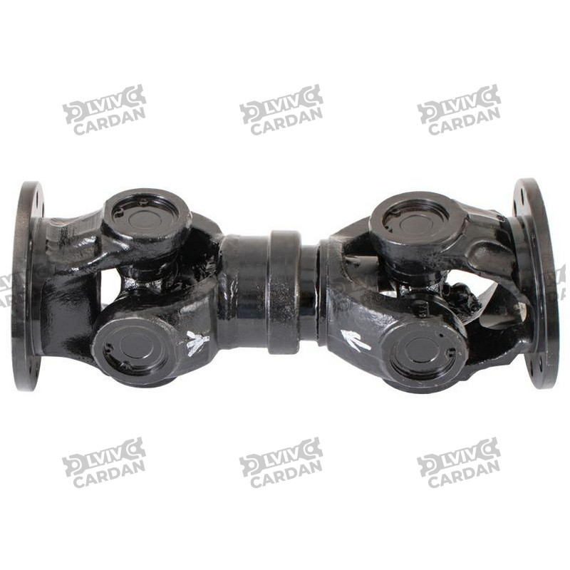 Карданний вал Mercedes G, GL W164 середній, L=236mm, 100mm, DIN 57mm, 8x8mm, DS-ME164-01 (DSP)