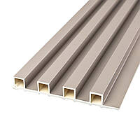 Рейка декоративна WPC стінова 3000х160х23мм Мокко SW-00001859