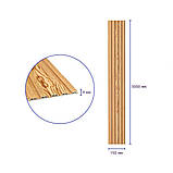 Рейка декоративна WPC стінова 3000х150х9мм Сосна SW-00001867, фото 3
