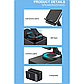 Колонка портативна WUW Bluetooth AUX 500mAh з підставкою для телефону WUW-R190 Black, фото 5