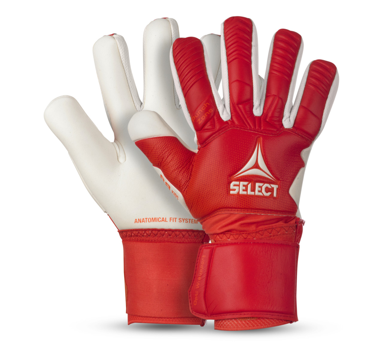 Рукавички воротарські Select GOALKEEPER GLOVES 88 KIDS v23 червоний, білий Діт 7, фото 1