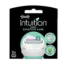 Змінні картриджі для гоління Wilkinson Sword Intuition Sensitive 3 шт