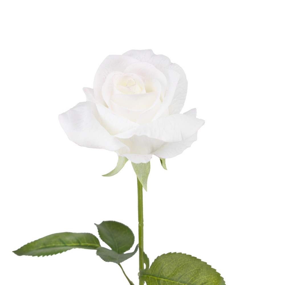 Латексна троянда "Евелін", біла, 65 см ELISEY, фото 1