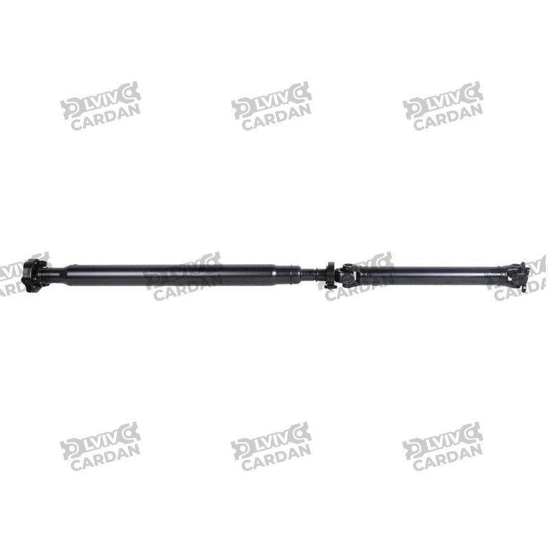 Карданний вал задній BMW, L=1609mm, L1=620mm, фл. 4x10mm + ел. муфта 78mm, DSBM-84 (DSP)