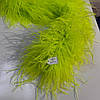 Страусове боа De'Lux TM "Glamora", шестишарове, колір Tropic Lime, 1 м, фото 4