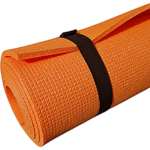 Каремат туристичний "КОМФОРТ" NEWDAY 1800×600×8 мм, Помаранчевий, фото 3