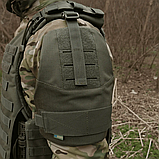 Захист плечей Kiborg Хакі Cordura 1000d З балістичним захистом(пакетом)1 клас Militex UHMWPE, фото 6