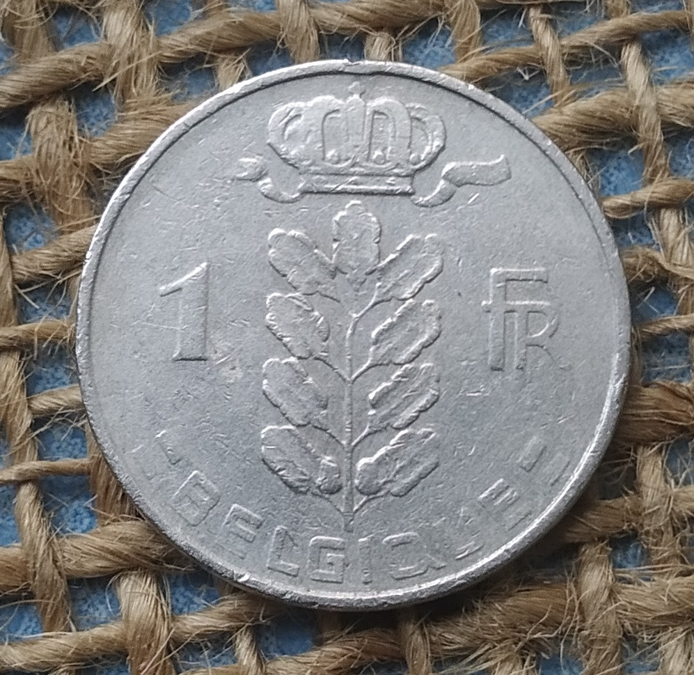 1 франк 1951 року. Бельгiя