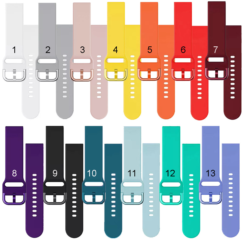 Силікон класичний ремінець для garmin vivoactive 3 / Venu / Vivomove HR, фото 1