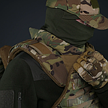 Захист шийного та плечового відділу Kiborg | Балістичний пакет 1 класу Multicam Cordura 1000d з NIR Militex, фото 8