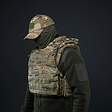 Захист шийного та плечового відділу Kiborg | Балістичний пакет 1 класу Multicam Cordura 1000d з NIR Militex, фото 9