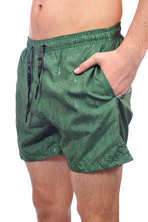 Шорти пляжні чоловічі Calvin Klein 25-25D-8103 зелені, фото 1
