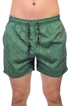 Шорти пляжні чоловічі Calvin Klein 25-25D-8103 зелені, фото 2