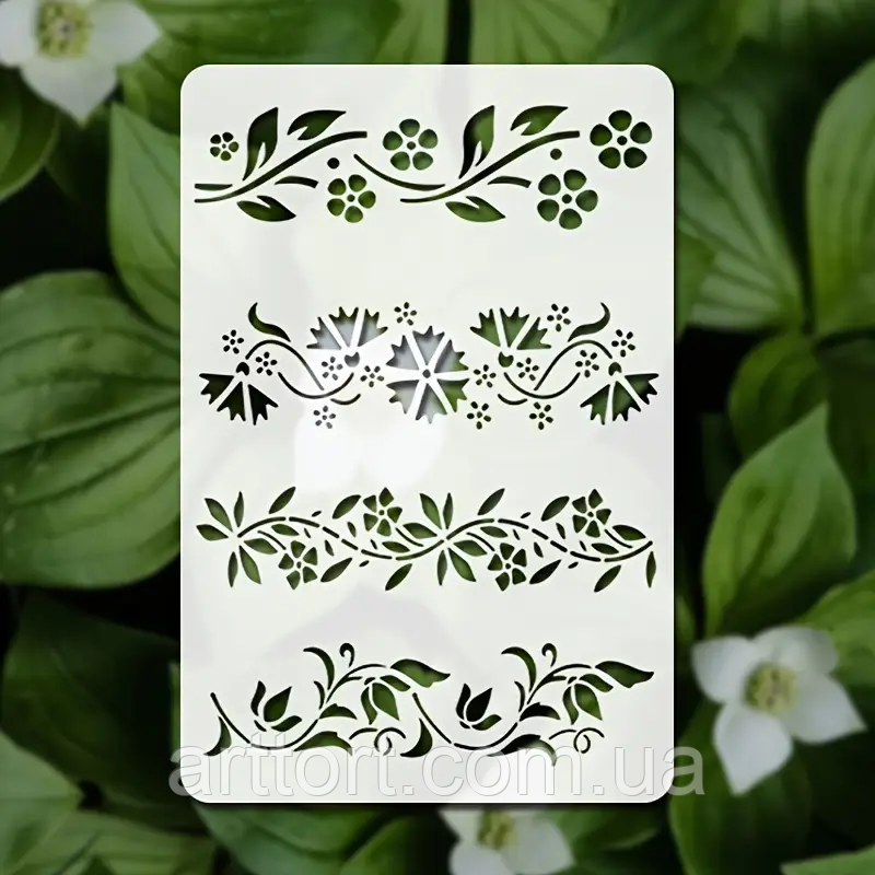 Трафарет Візерунки, фото 1