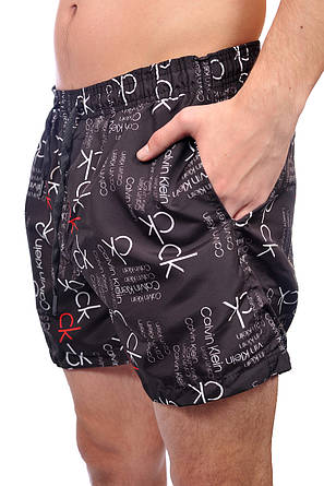 Шорти пляжні чоловічі Calvin Klein 25-25D-8102 чорні, фото 1