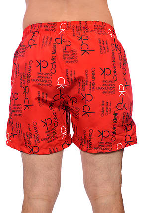 Шорти пляжні чоловічі Calvin Klein 25-25D-8102 червоні, фото 4