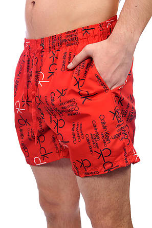 Шорти пляжні чоловічі Calvin Klein 25-25D-8102 червоні, фото 1