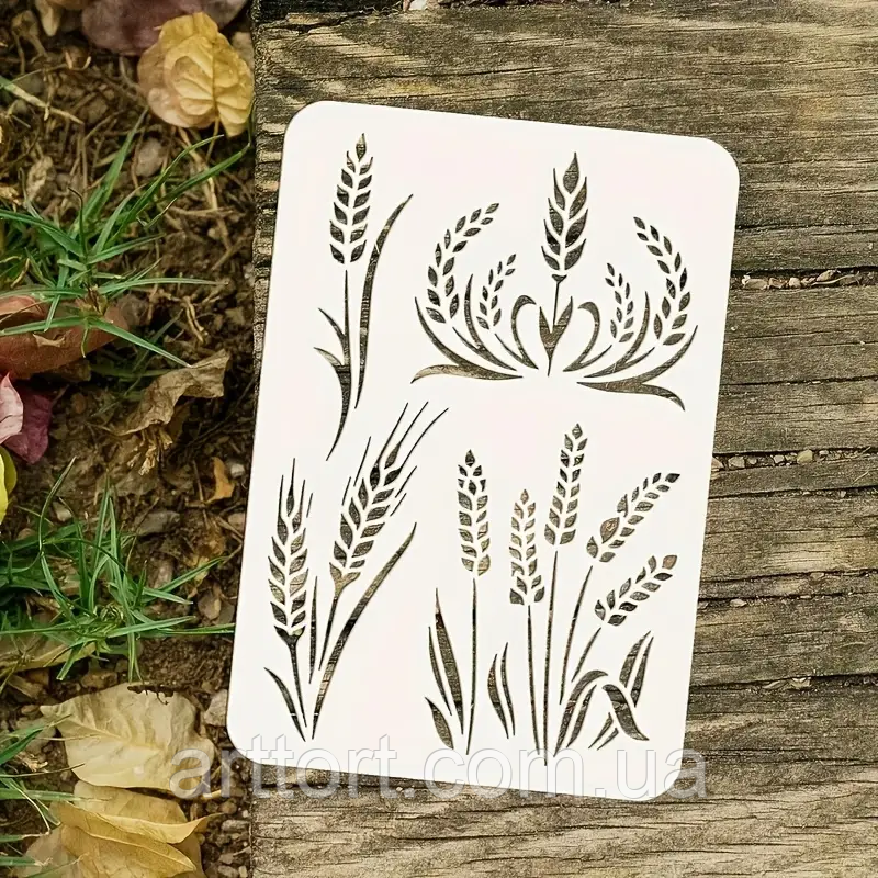 Трафарет Колоски, фото 1