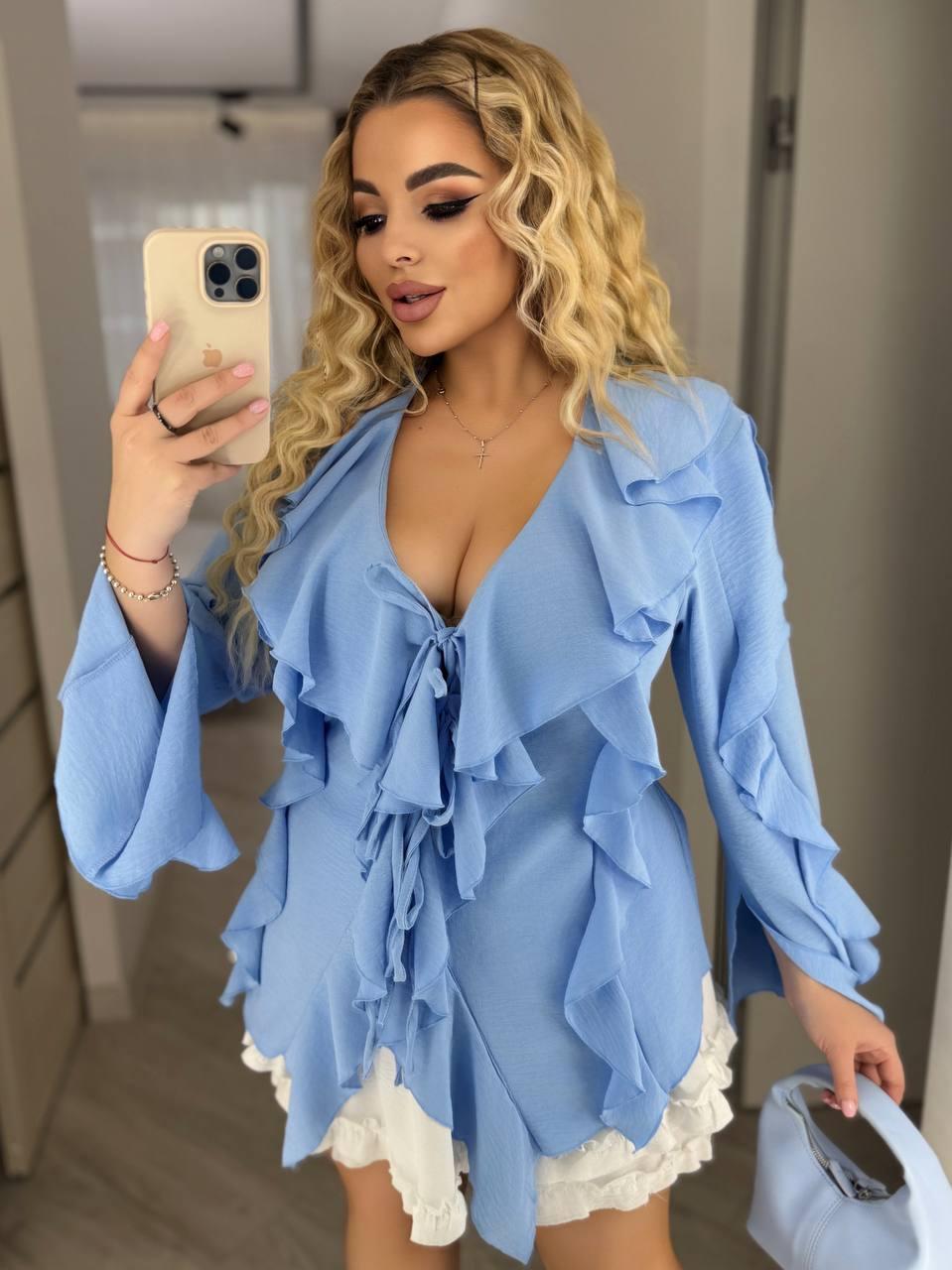 Блуза Норма + Батал "Креп", фото 1