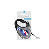Повідець-рулетка для собак WAUDOG R-leash, малюнок "NASA21", XS, до 12 кг, 3 м, світловідбиваюча стрічка, фото 3