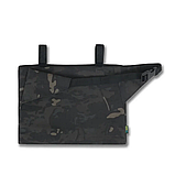 Каремат-сидушка Kiborg з балістичним пакетом 1 клас захисту Militex 20mm Cordura Black Multicam, фото 4