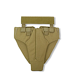 Захист паху (напашник) потрійний Kiborg з балістичним пакетом 1 клас захисту Militex Coyote, фото 6