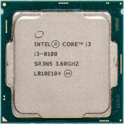 Процесор INTEL CORE I3 8100 S1151 V2, фото 1