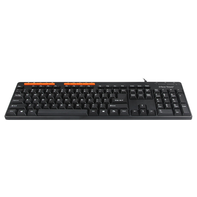 Клавіатура Meetion USB Multimedia Keyboard K600M |RU/EN раскладки|, фото 1