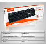 Клавіатура Meetion USB Standard Chocolate Ultrathin Keyboard K841 |Ukr/RU/EN|, фото 2