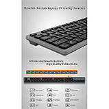 Клавіатура Meetion USB Standard Chocolate Ultrathin Keyboard K841 |Ukr/RU/EN|, фото 5